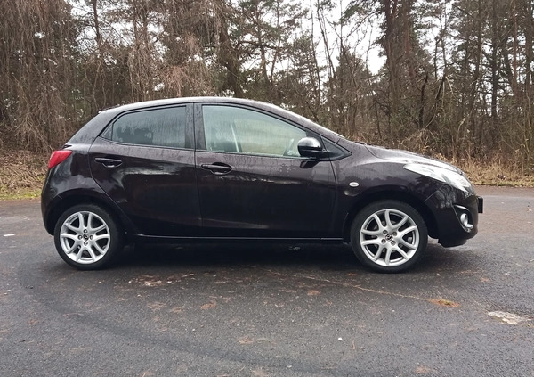 Mazda 2 cena 21800 przebieg: 114000, rok produkcji 2013 z Bolesławiec małe 232